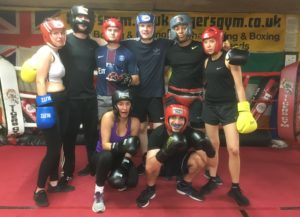 University of Leeds boxing club sparring members